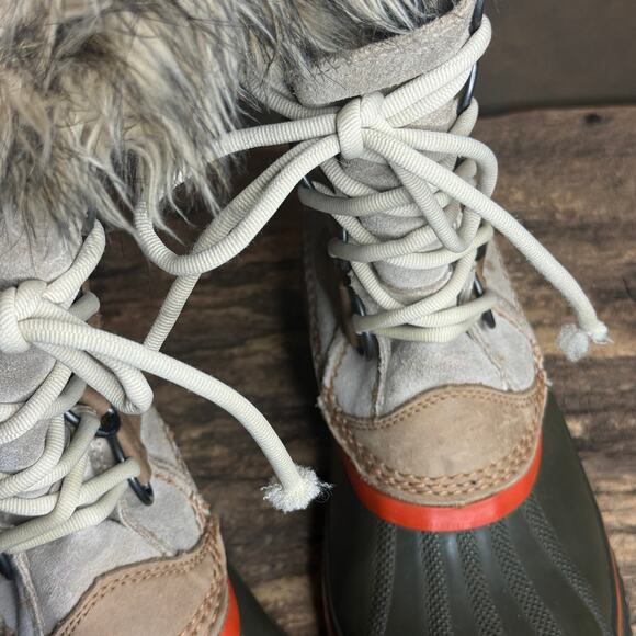 Sorel Boots Joan Of Arctic 12" Tall Winter Snow Duck Waterproof Womens 8180 - Picture 10 of 11